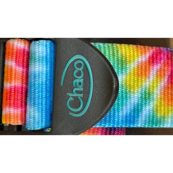 Chaco Women's Tie-Dye Slip-On Sandals Size 10 US Adjustable Straps Durable Sole - Picture 9 of 13